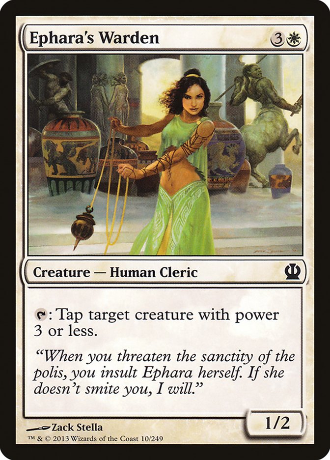 Ephara's Warden [Theros] | Game Haven TX