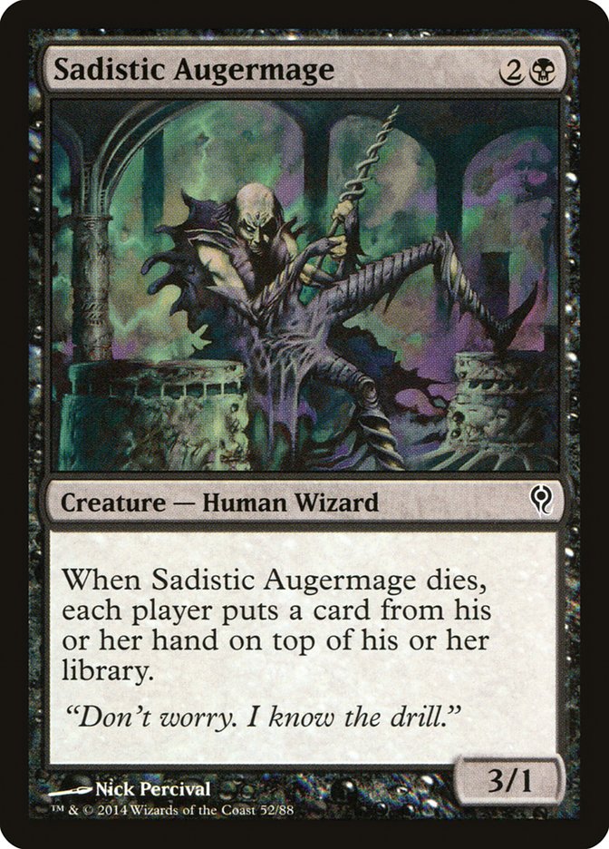 Sadistic Augermage [Duel Decks: Jace vs. Vraska] | Game Haven TX
