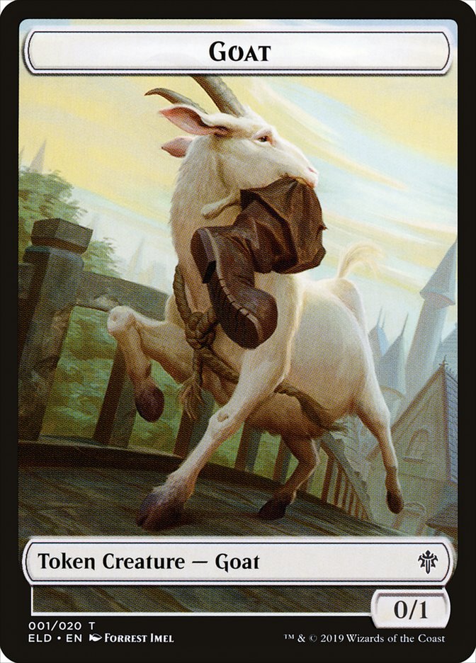 Goat Token [Throne of Eldraine] | Game Haven TX