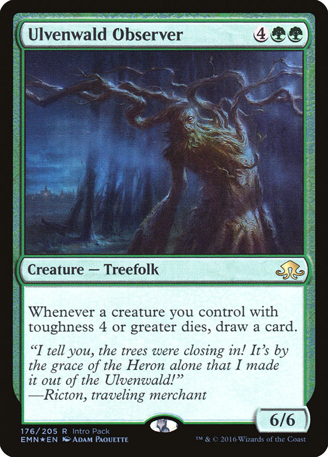 Ulvenwald Observer [Eldritch Moon Promos] | Game Haven TX