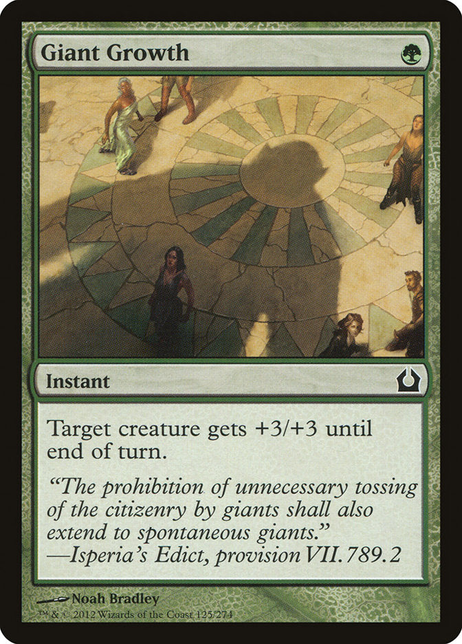 Giant Growth [Return to Ravnica] | Game Haven TX