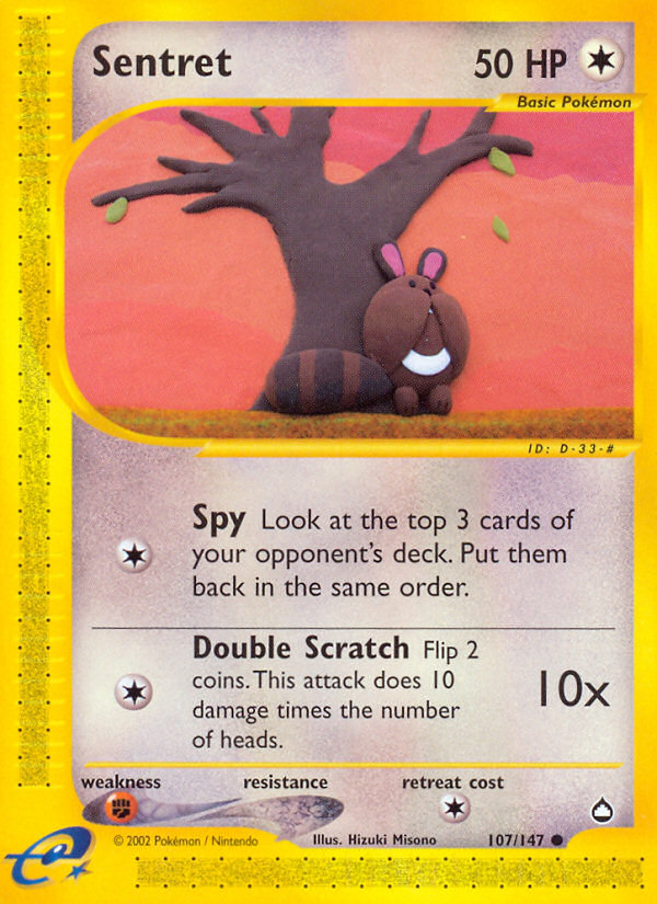 Sentret (107/147) [Aquapolis] | Game Haven TX