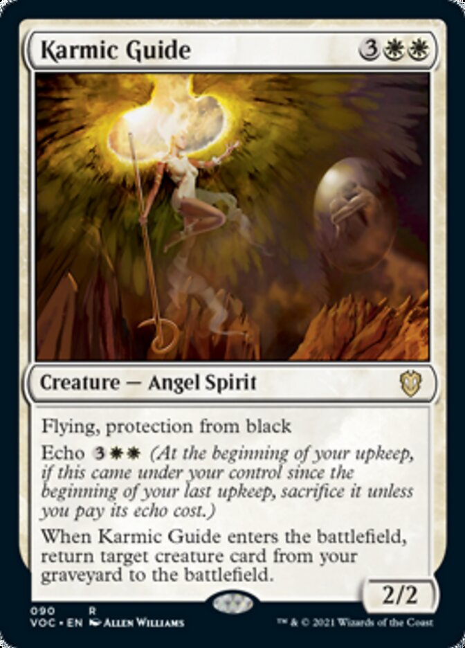 Karmic Guide [Innistrad: Crimson Vow Commander] | Game Haven TX