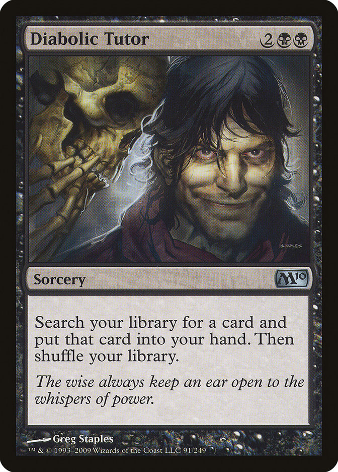 Diabolic Tutor [Magic 2010] | Game Haven TX
