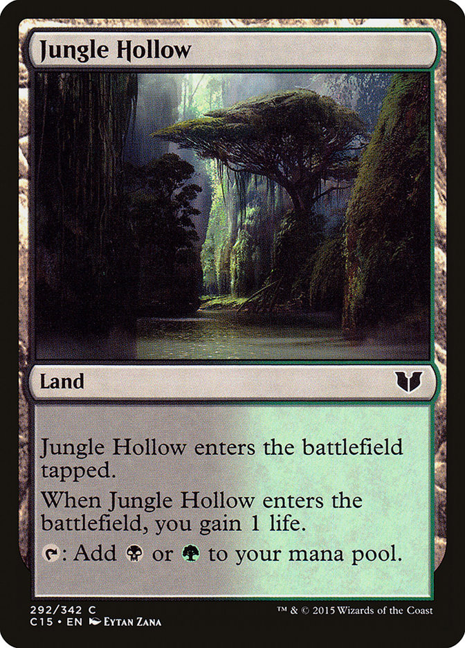 Jungle Hollow [Commander 2015] | Game Haven TX