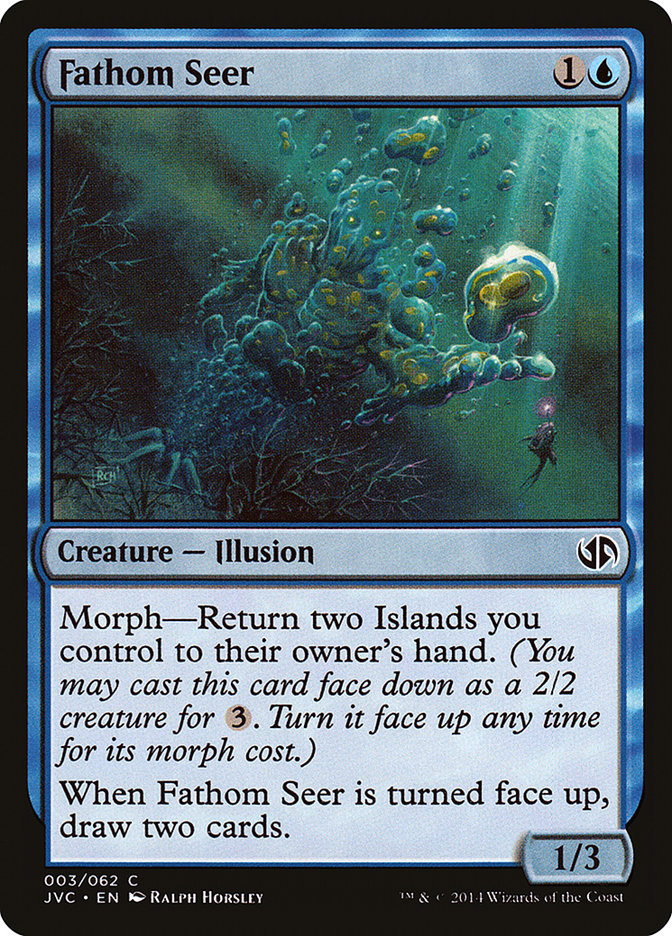Fathom Seer [Duel Decks Anthology: Jace vs. Chandra] | Game Haven TX
