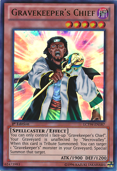 Gravekeeper's Chief [LCYW-EN187] Ultra Rare | Game Haven TX