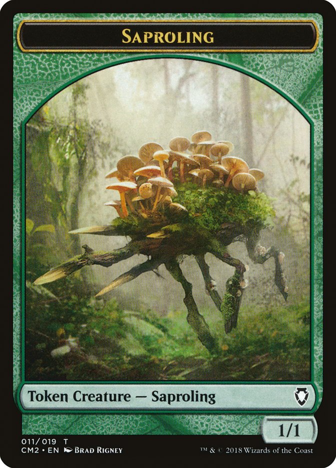 Saproling Token [Commander Anthology Volume II Tokens] | Game Haven TX