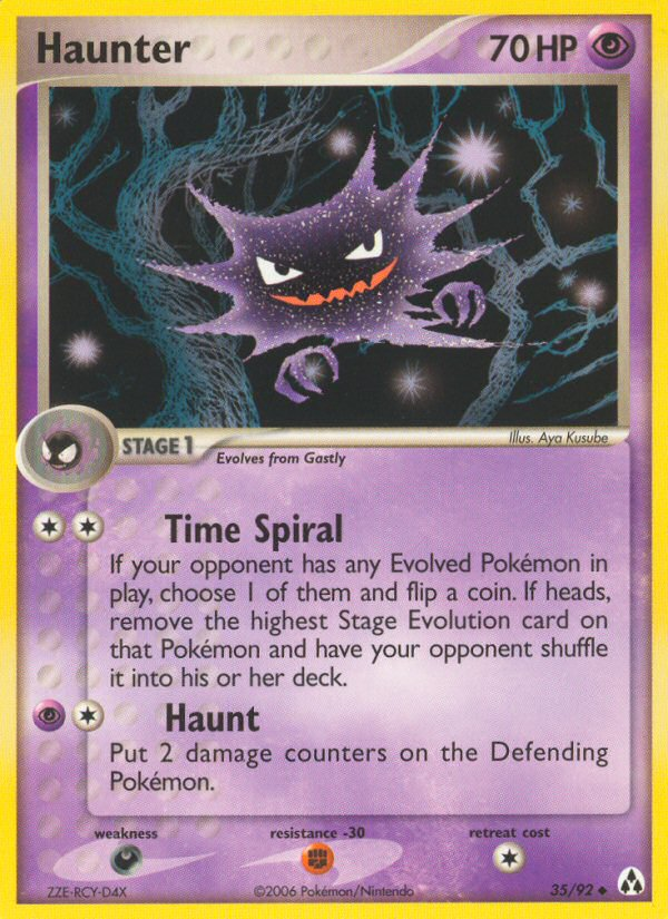 Haunter (35/92) [EX: Legend Maker] | Game Haven TX