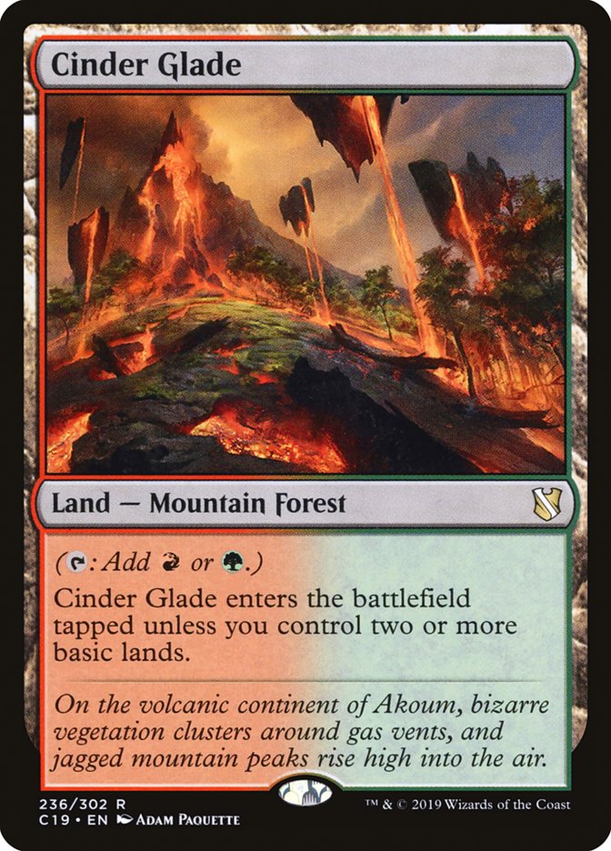Cinder Glade [Commander 2019] | Game Haven TX
