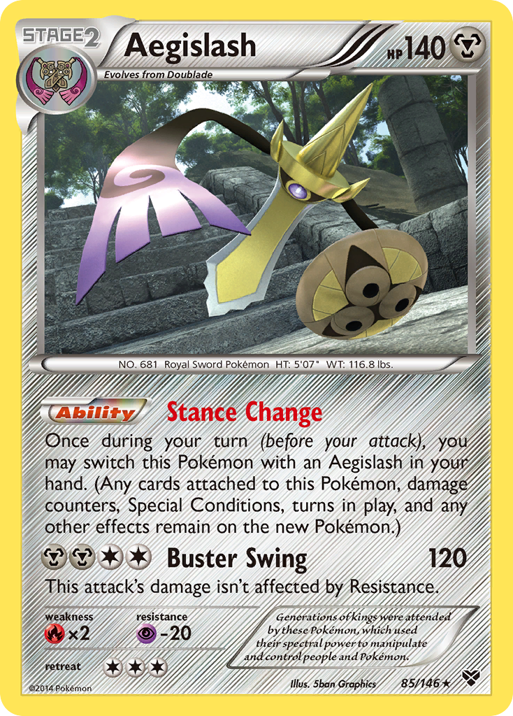 Aegislash (85/146) [XY: Base Set] | Game Haven TX