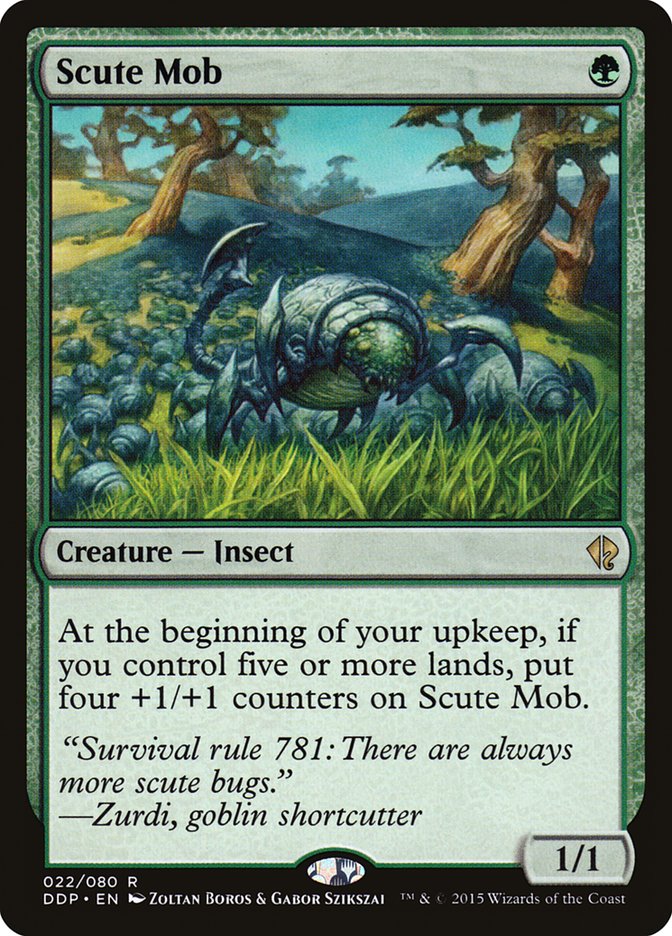 Scute Mob [Duel Decks: Zendikar vs. Eldrazi] | Game Haven TX