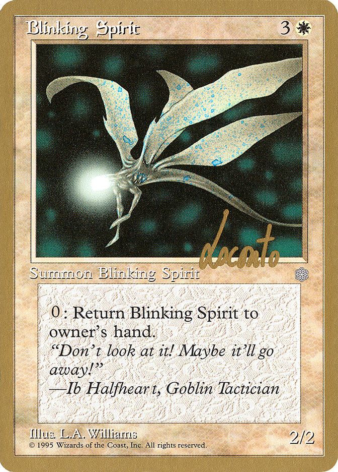 Blinking Spirit (Michael Loconto) [Pro Tour Collector Set] | Game Haven TX