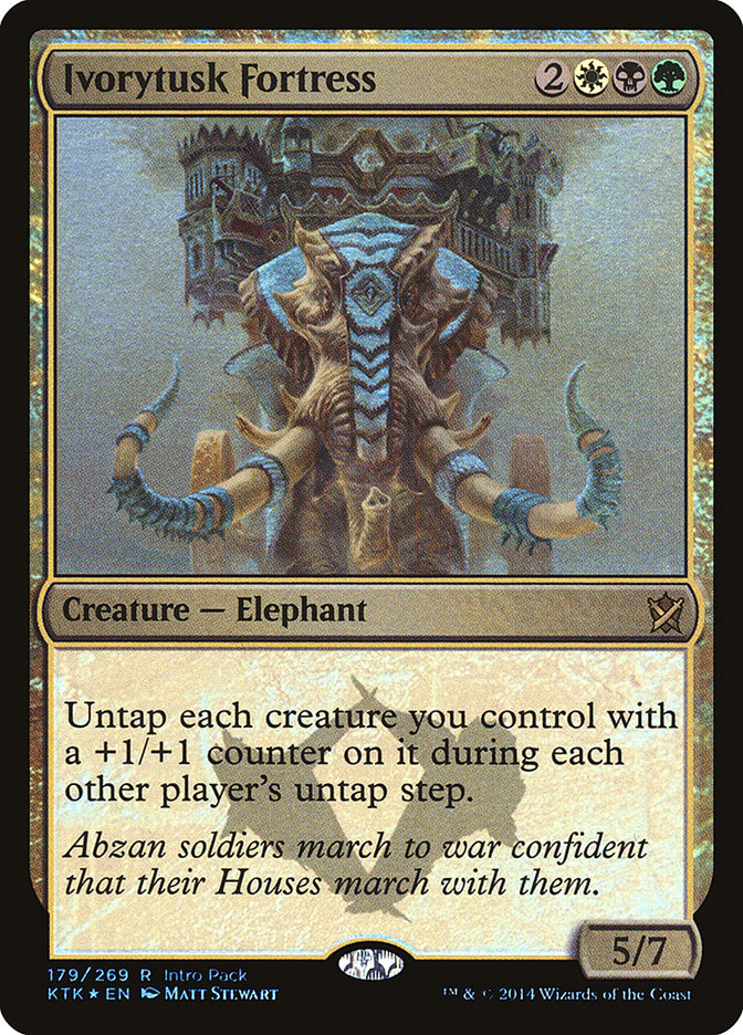 Ivorytusk Fortress [Khans of Tarkir Promos] | Game Haven TX