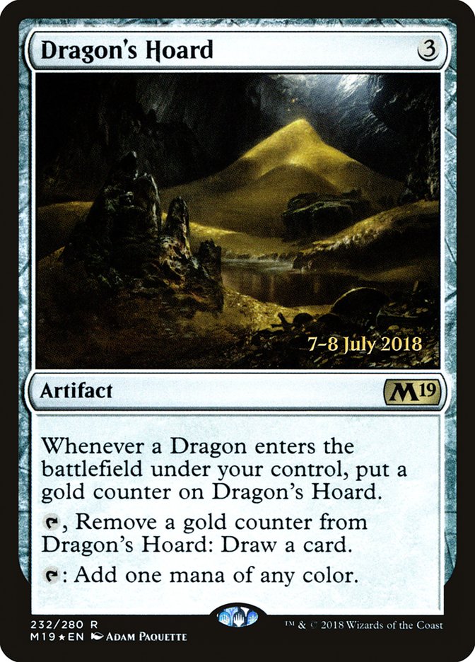 Dragon's Hoard [Core Set 2019 Promos] | Game Haven TX