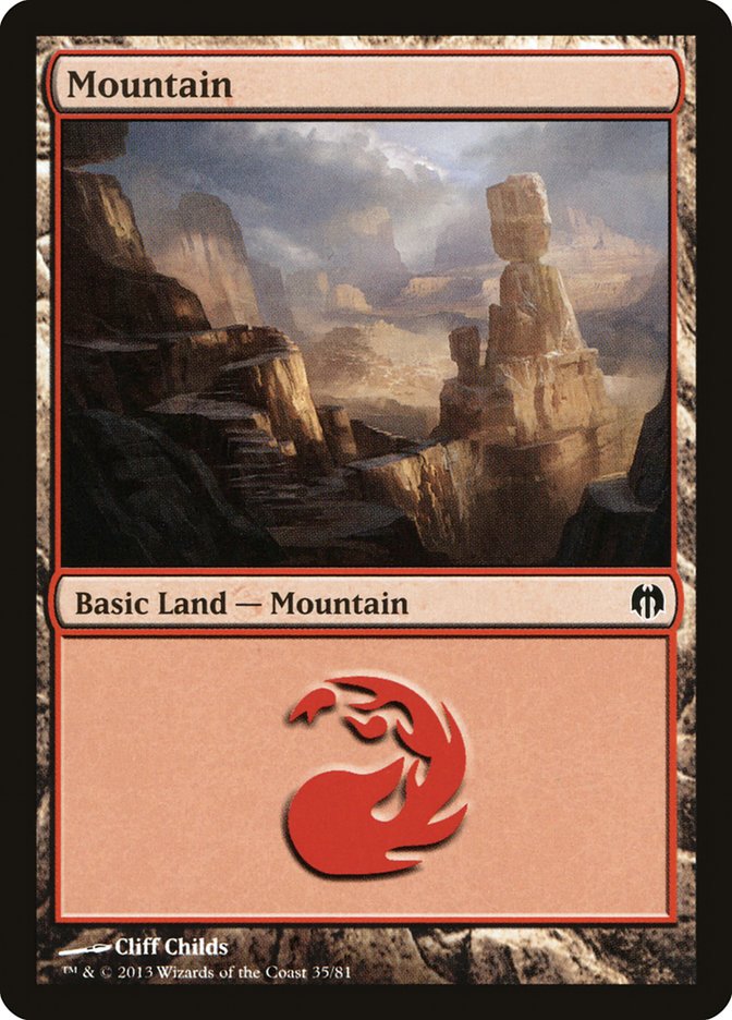 Mountain [Duel Decks: Heroes vs. Monsters] | Game Haven TX