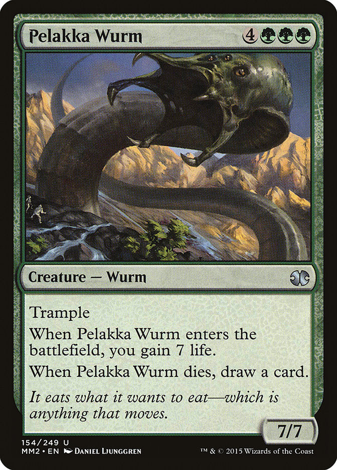Pelakka Wurm [Modern Masters 2015] | Game Haven TX