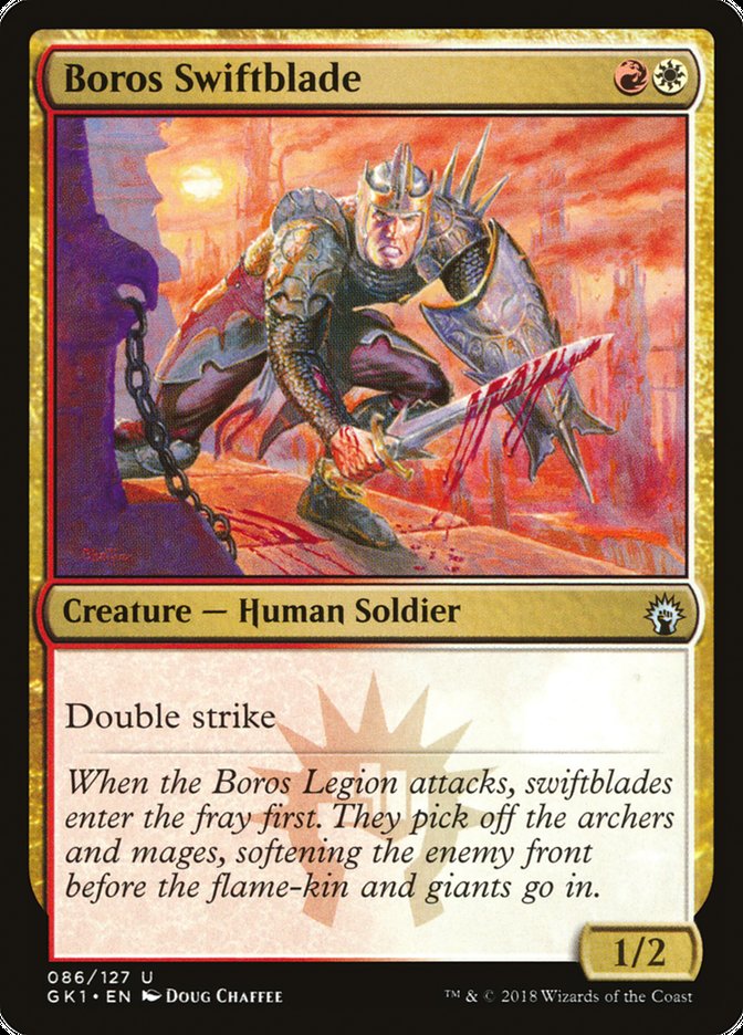 Boros Swiftblade [GRN Guild Kit] | Game Haven TX
