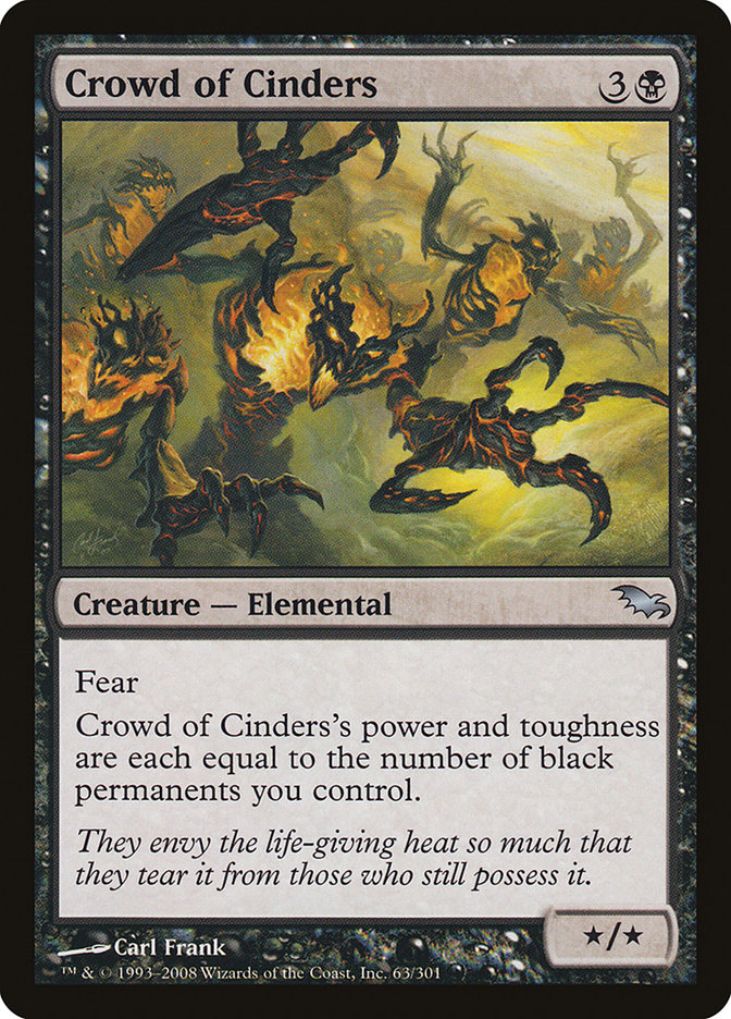 Crowd of Cinders [Shadowmoor] | Game Haven TX