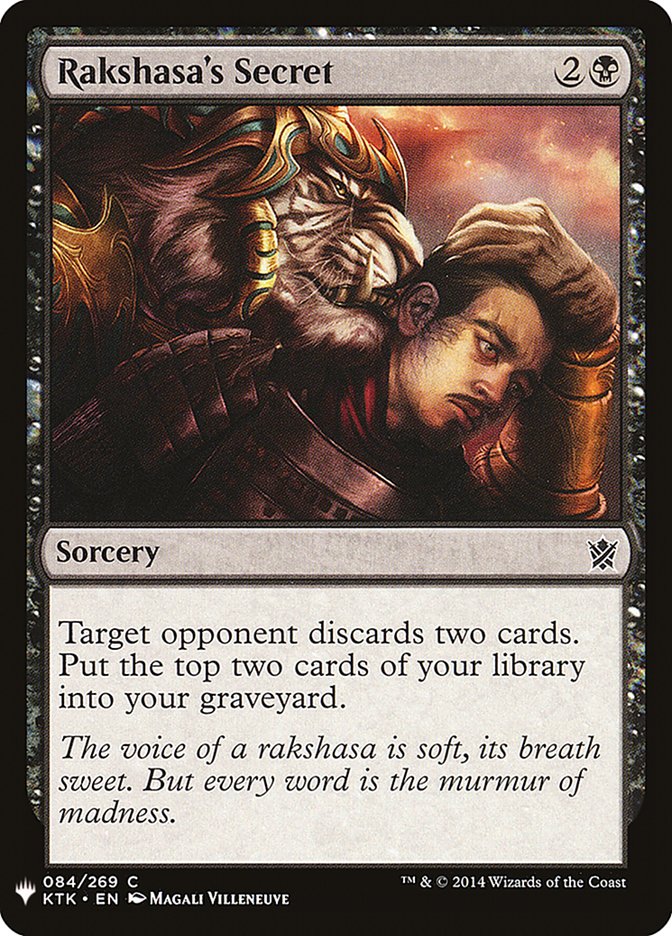Rakshasa's Secret [Mystery Booster] | Game Haven TX