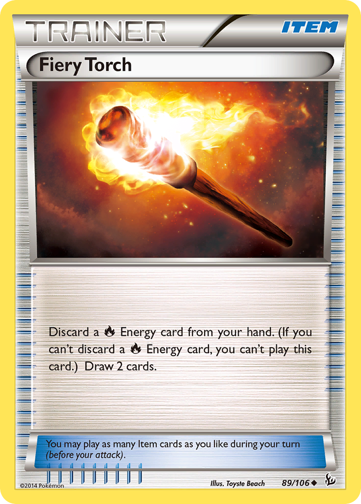 Fiery Torch (89/106) [XY: Flashfire] | Game Haven TX