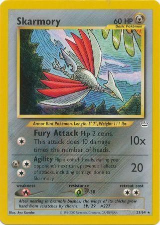 Skarmory (23/64) [Neo Revelation Unlimited] | Game Haven TX