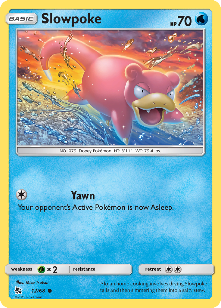 Slowpoke (12/68) [Sun & Moon: Hidden Fates] | Game Haven TX