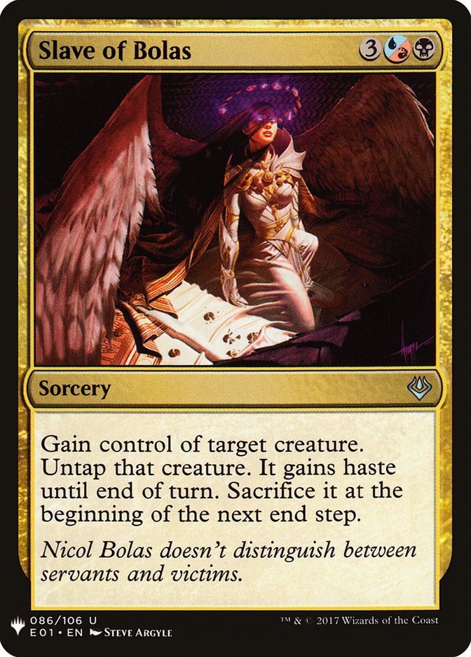 Slave of Bolas [Mystery Booster] | Game Haven TX