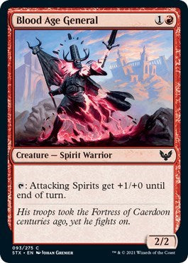 Blood Age General [Strixhaven: School of Mages] | Game Haven TX