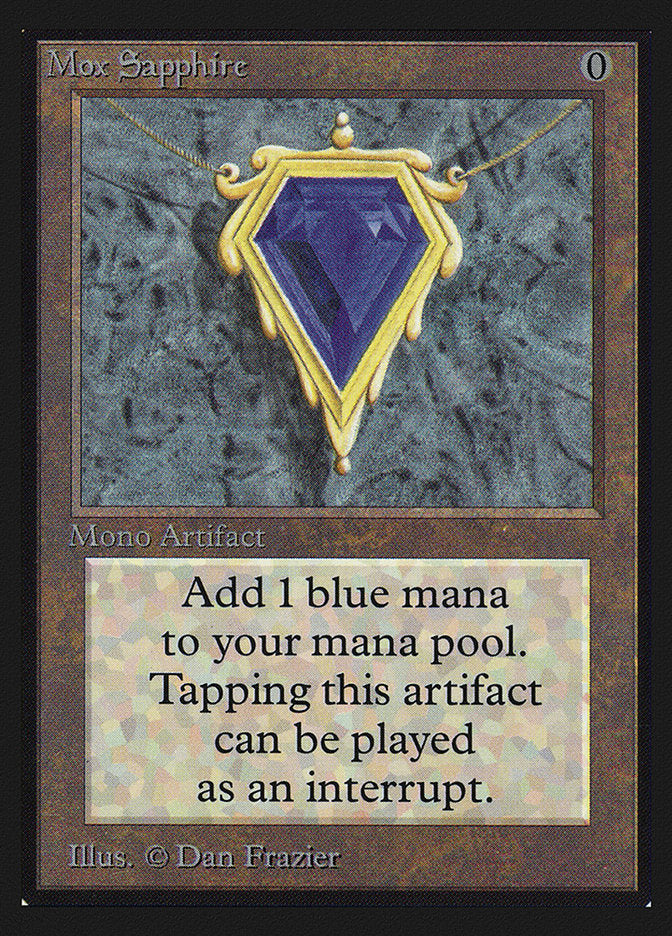 Mox Sapphire (IE) [Intl. Collectors’ Edition] | Game Haven TX