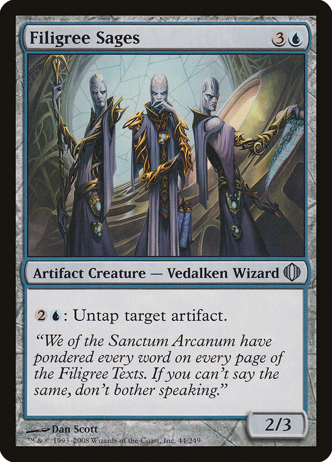 Filigree Sages [Shards of Alara] | Game Haven TX