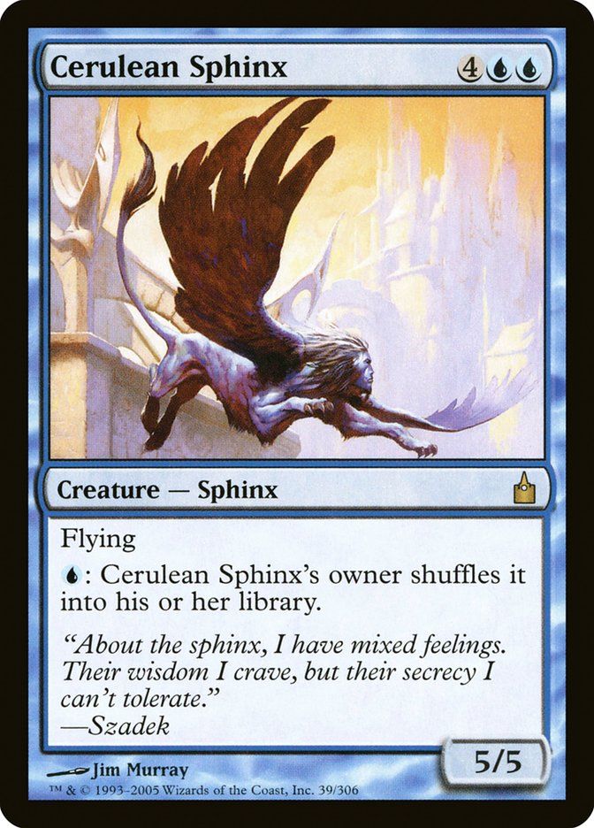 Cerulean Sphinx [Ravnica: City of Guilds] | Game Haven TX