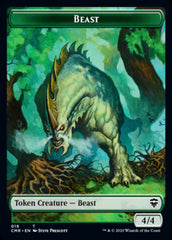 Beast (19) // Elephant Token [Commander Legends Tokens] | Game Haven TX
