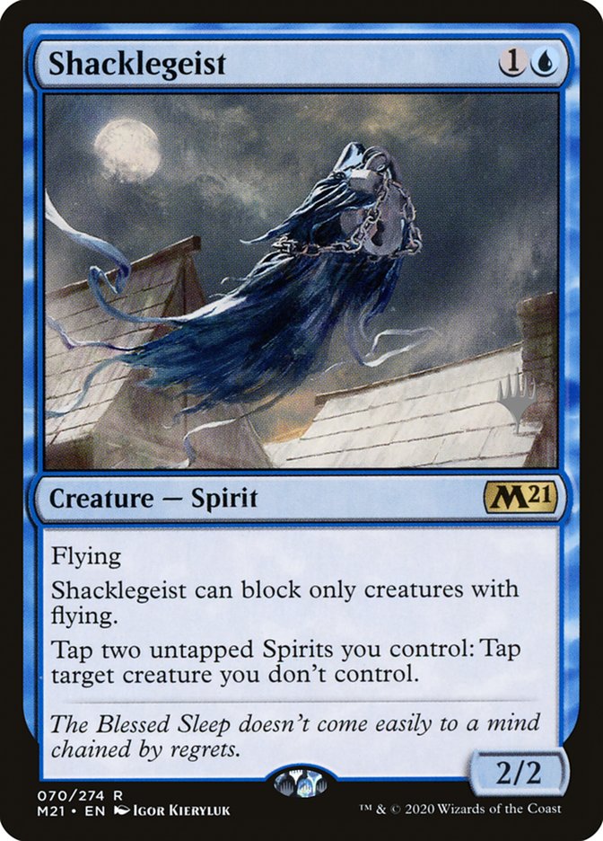Shacklegeist (Promo Pack) [Core Set 2021 Promos] | Game Haven TX