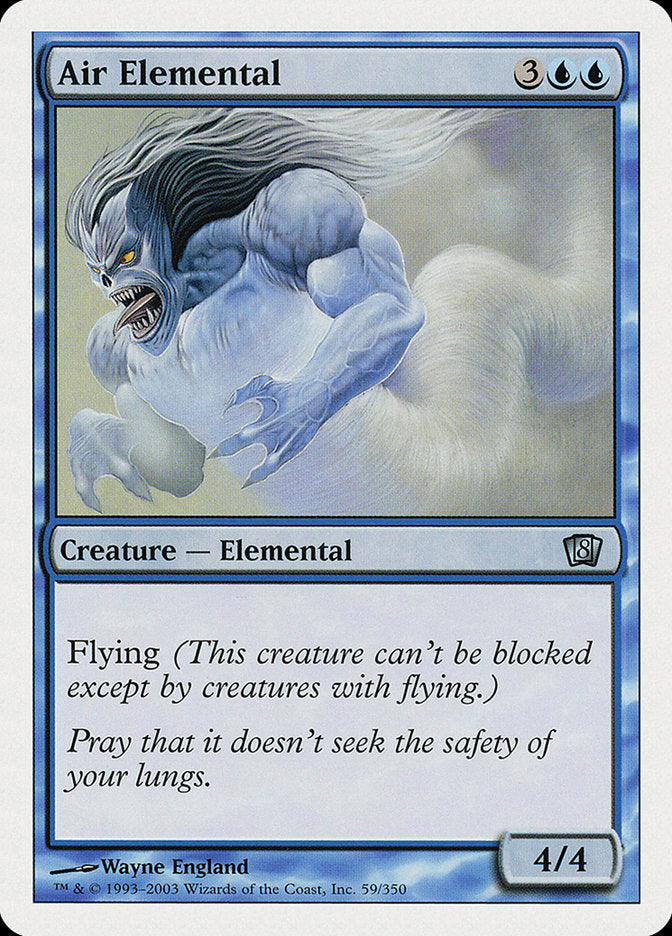 Air Elemental [Eighth Edition] | Game Haven TX
