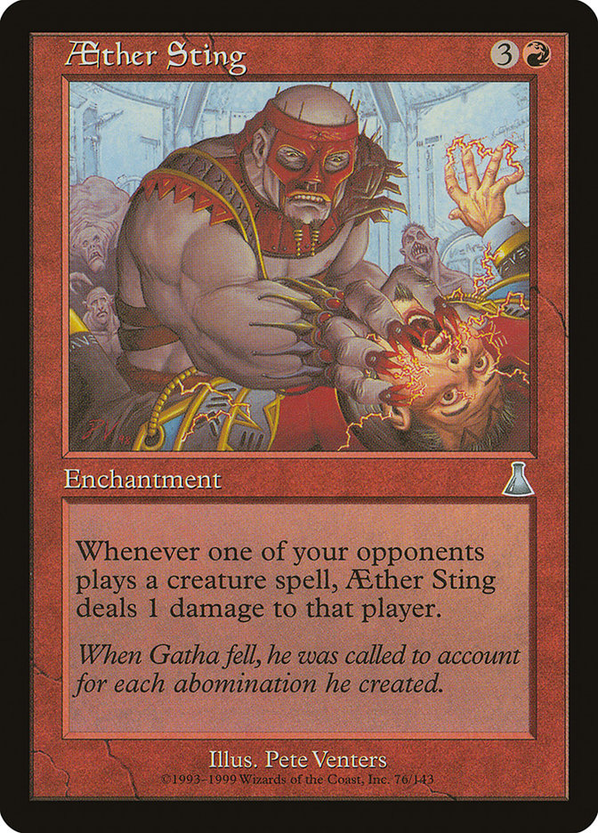 Aether Sting [Urza's Destiny] | Game Haven TX