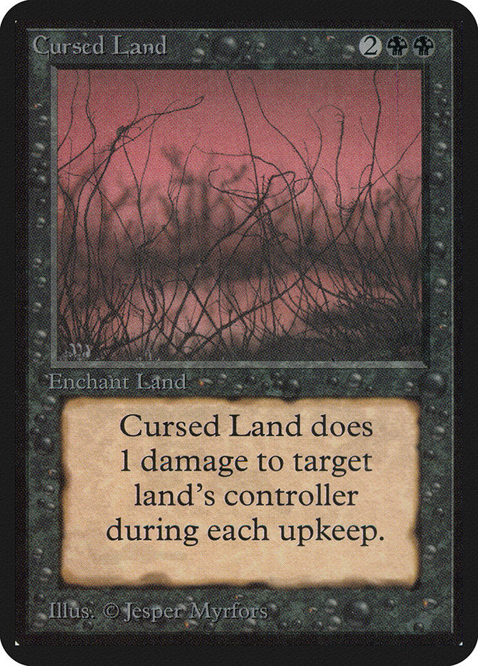 Cursed Land [Limited Edition Alpha] | Game Haven TX
