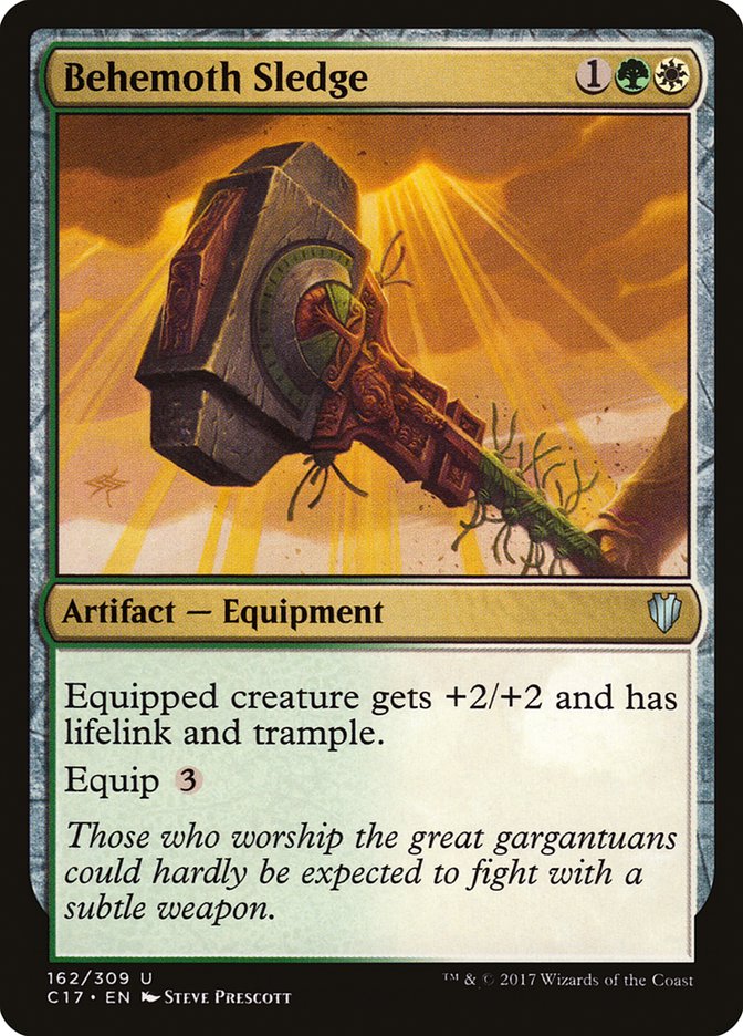 Behemoth Sledge [Commander 2017] | Game Haven TX