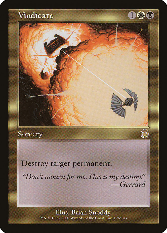 Vindicate [Apocalypse] | Game Haven TX