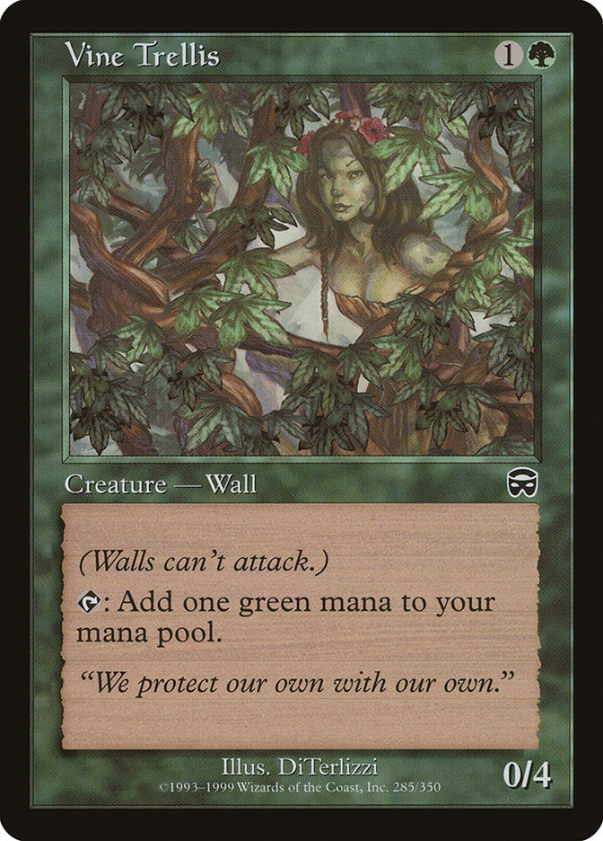 Vine Trellis [Mercadian Masques] | Game Haven TX