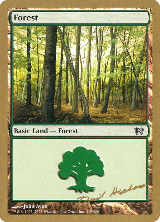 Forest (dh349) (Dave Humpherys) [World Championship Decks 2003] | Game Haven TX