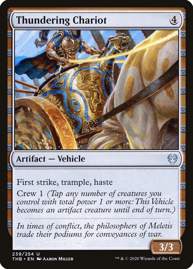 Thundering Chariot [Theros Beyond Death] | Game Haven TX