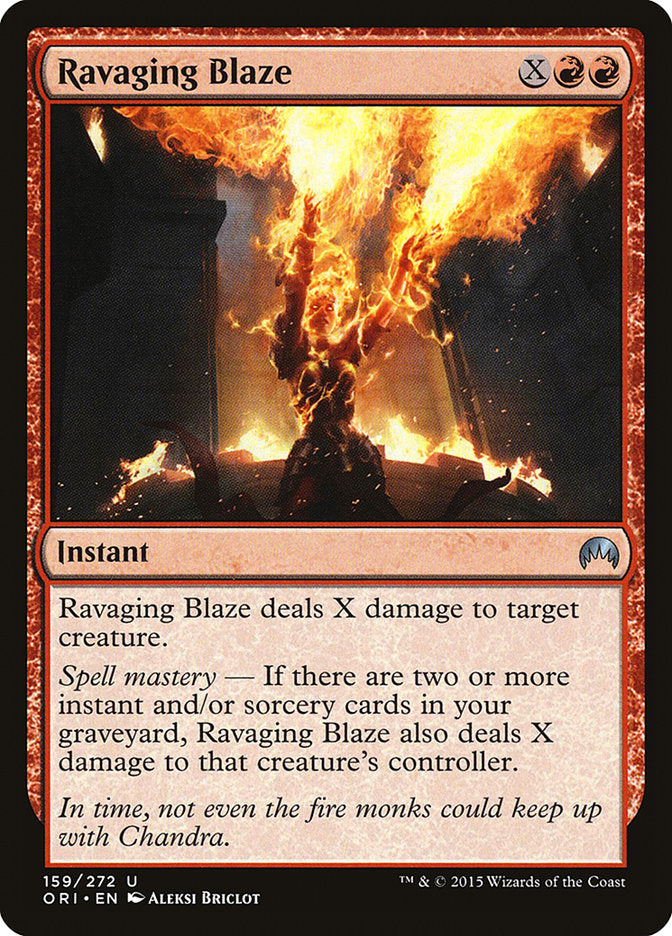 Ravaging Blaze [Magic Origins] | Game Haven TX