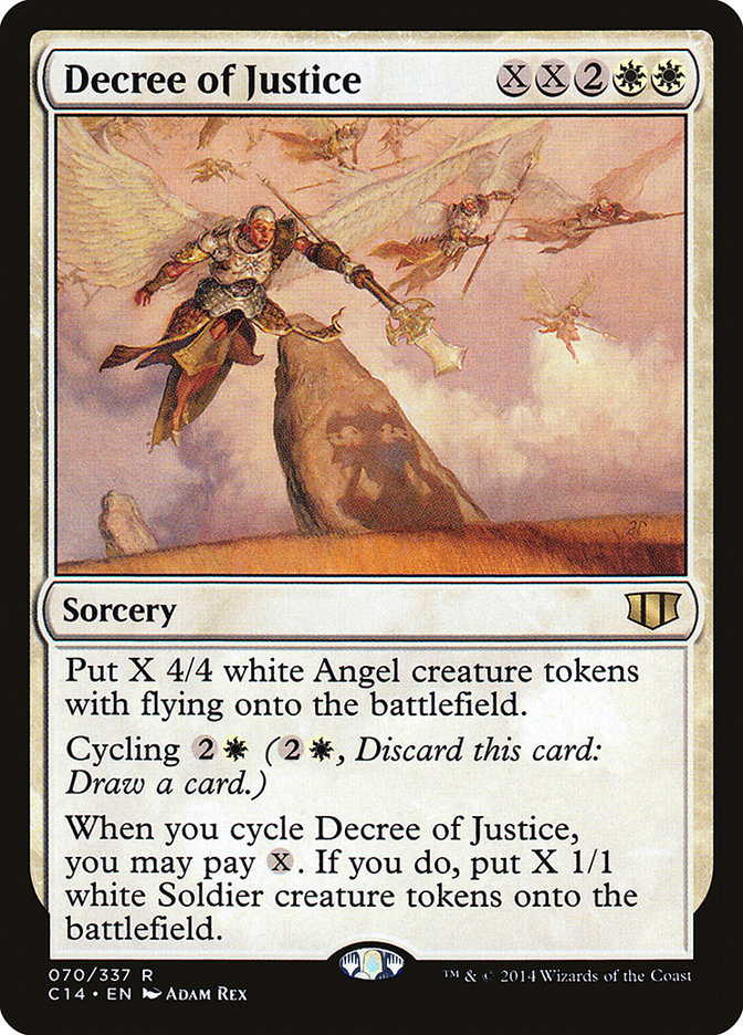 Decree of Justice [Commander 2014] | Game Haven TX