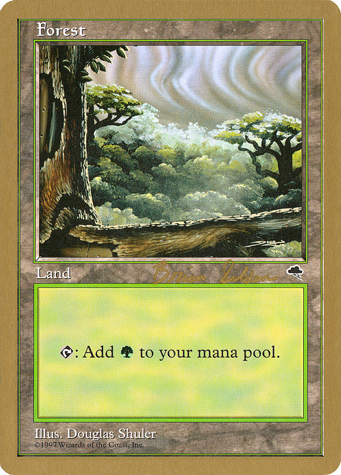Forest (bs349) (Brian Selden) [World Championship Decks 1998] | Game Haven TX