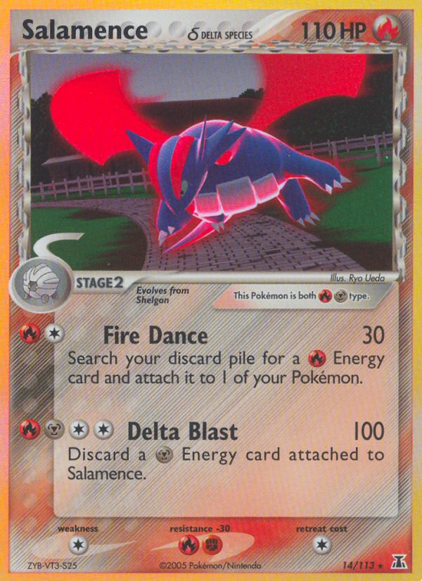 Salamence (14/113) (Delta Species) [EX: Delta Species] | Game Haven TX