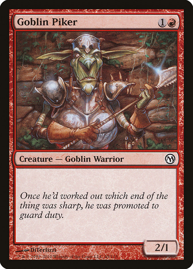 Goblin Piker [Duels of the Planeswalkers] | Game Haven TX