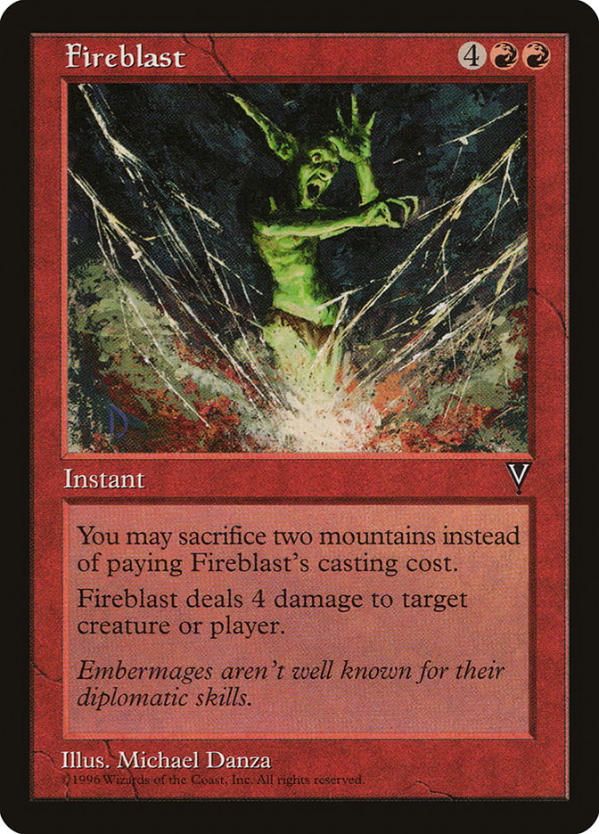 Fireblast [Visions] | Game Haven TX