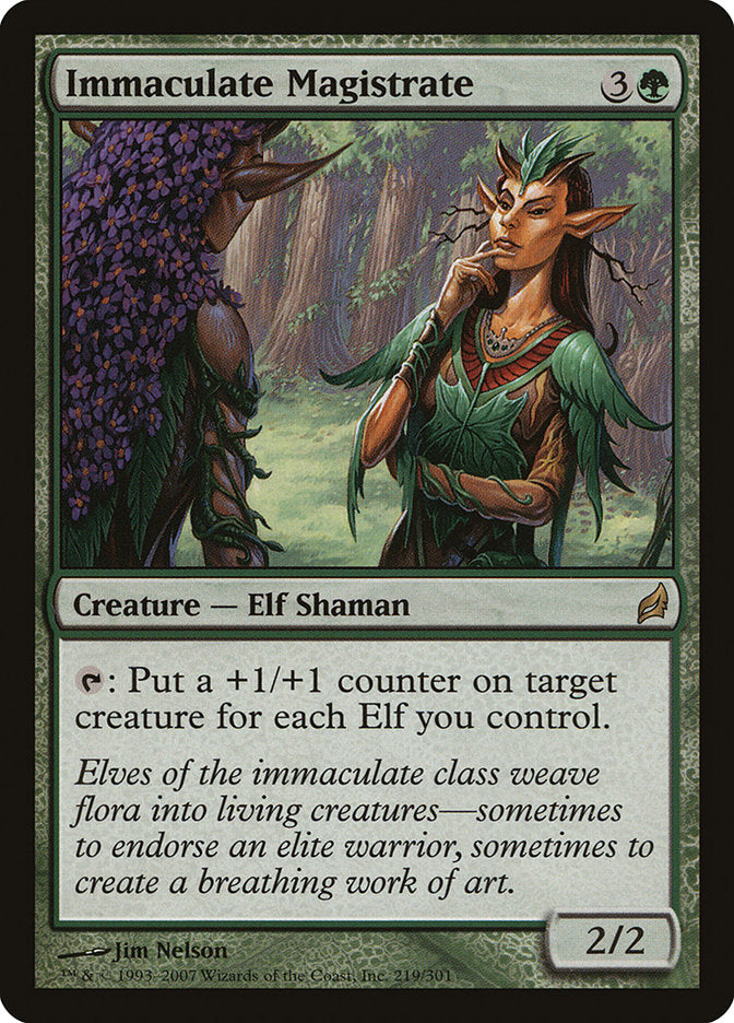 Immaculate Magistrate [Lorwyn] | Game Haven TX