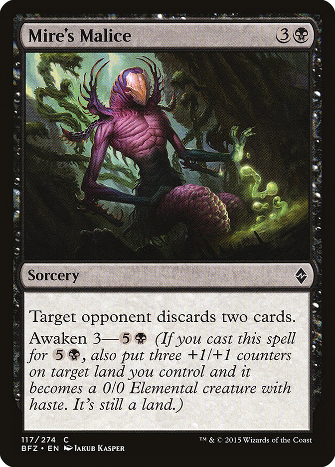 Mire's Malice [Battle for Zendikar] | Game Haven TX
